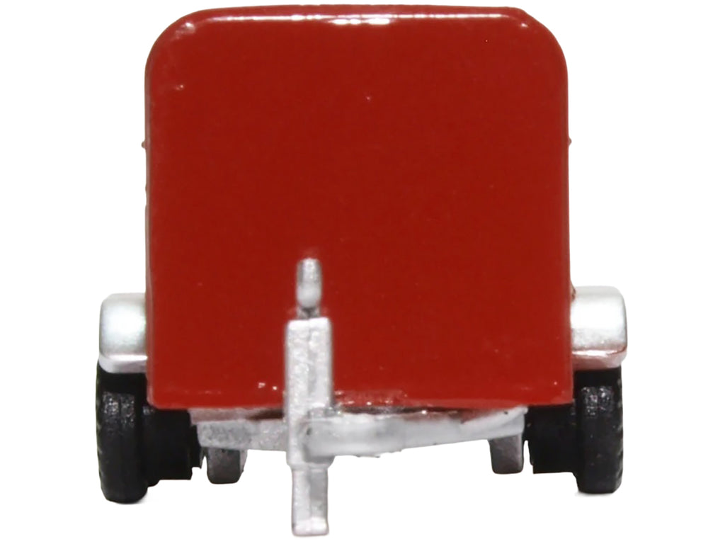 Livestock Trailer Red 1/148 (N) Scale Diecast Model Car by Oxford Diecast - image 3