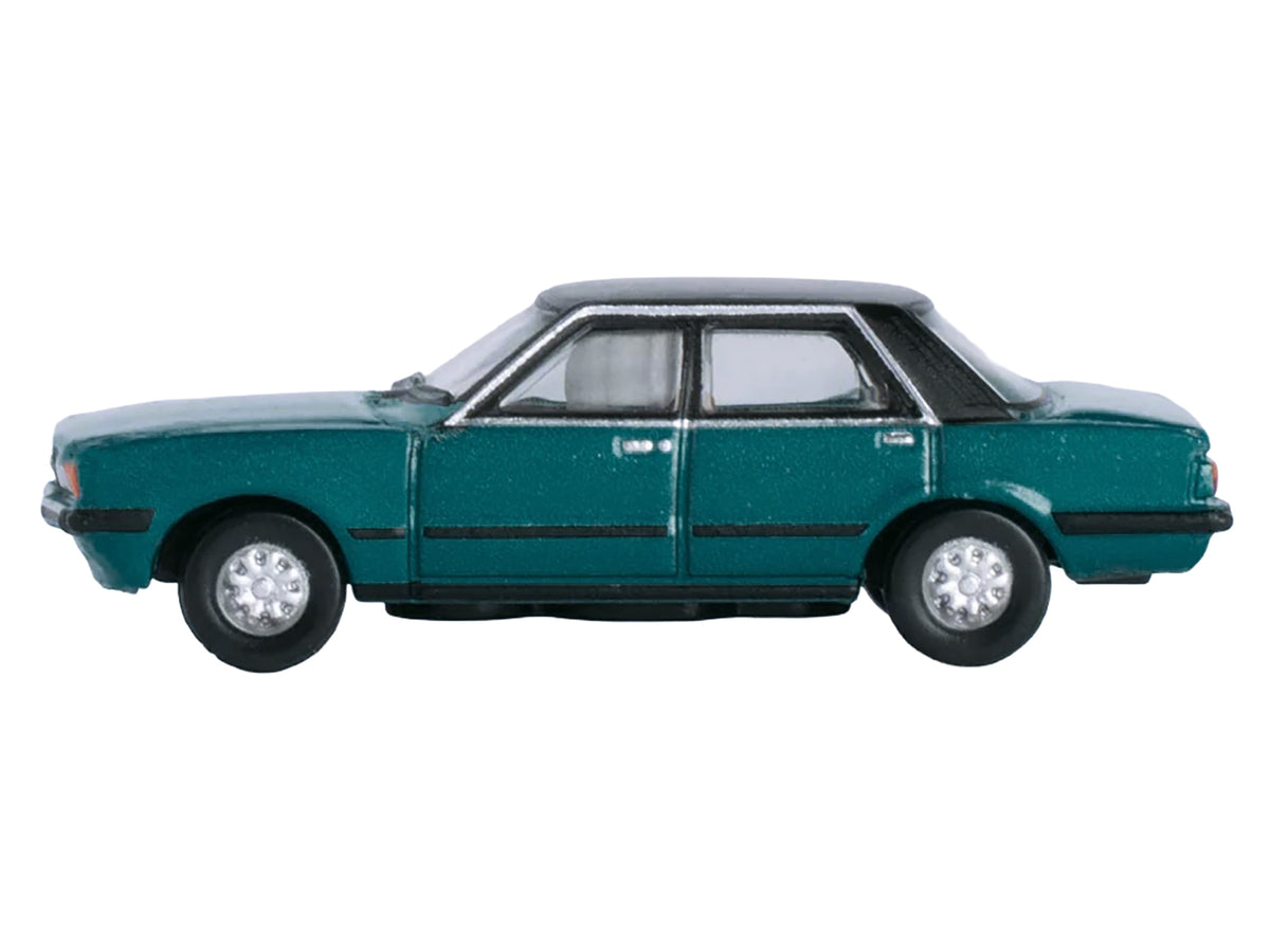 Ford Cortina Mk5 RHD (Right Hand Drive) Cosmos Blue Metallic with Black Top 1/148 (N) Scale Diecast Model Car by Oxford Diecast - image 2