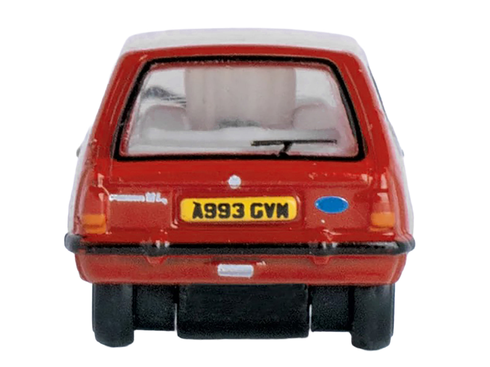 Ford Fiesta Mk1 RHD (Right Hand Drive) Venetian Red 1/148 (N) Scale Diecast Model Car by Oxford Diecast - image 4