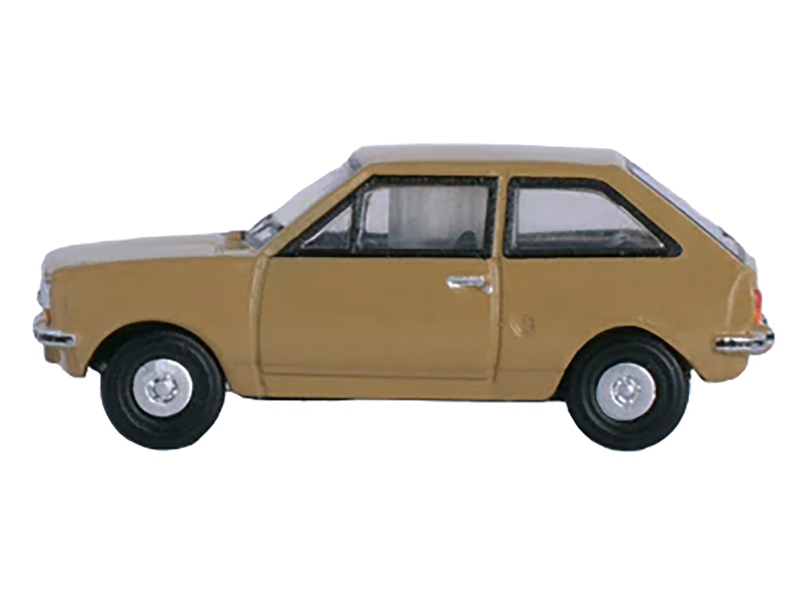 Ford Fiesta Mk1 RHD (Right Hand Drive) Nevada Beige 1/148 (N) Scale Diecast Model Car by Oxford Diecast - image 2
