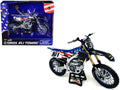 Yamaha YZ450F Dirt Bike Motorcycle #101 Eli Tomac American Flag Livery "Motocross of Nations" 1/12 Model by New Ray