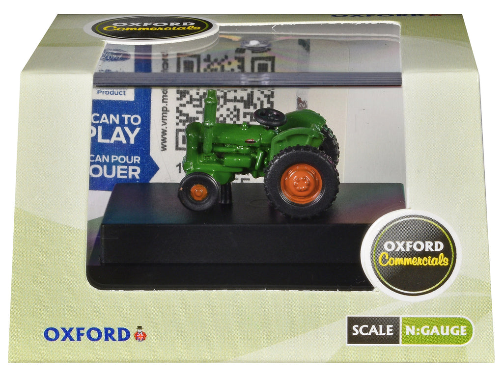 Fordson Tractor Green with Orange Wheels 1/148 (N) Scale Diecast Model Car by Oxford Diecast - image 3
