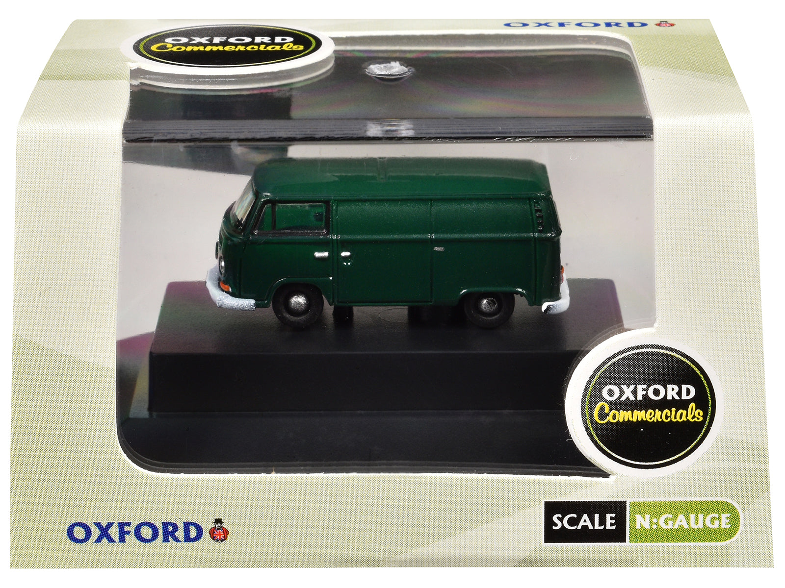 Volkswagen T2 Van Peru Green 1/148 (N) Scale Diecast Model Car by Oxford Diecast - image 3