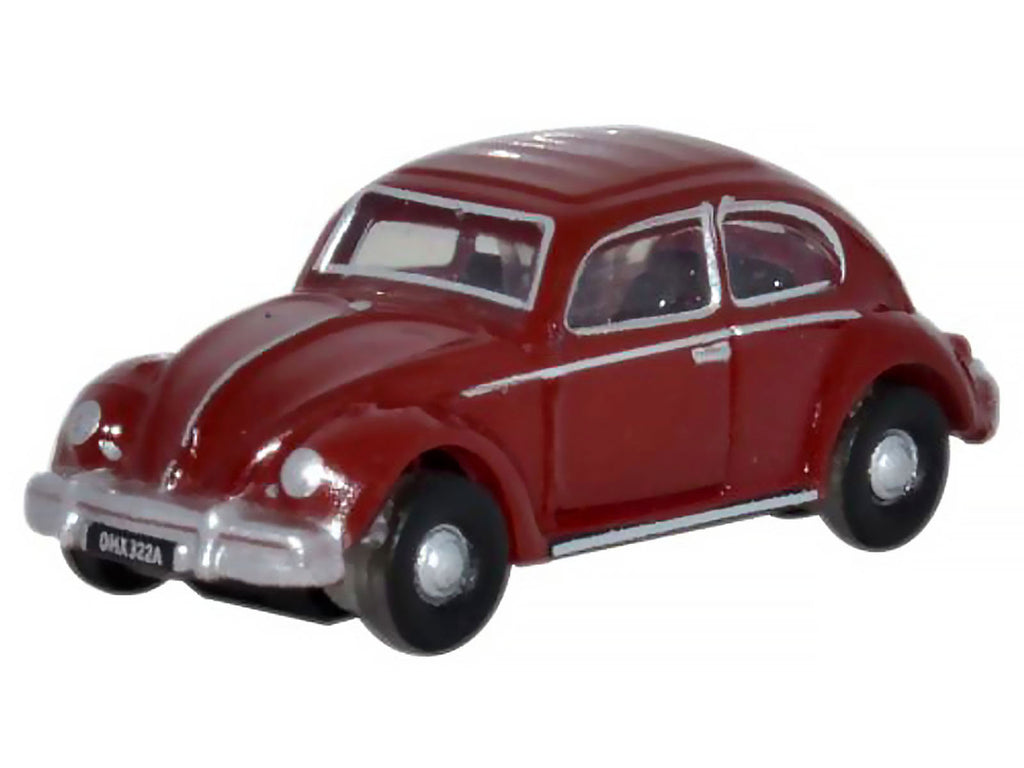 Volkswagen Beetle Ruby Red 1/148 (N) Scale Diecast Model Car by Oxford Diecast - image 2