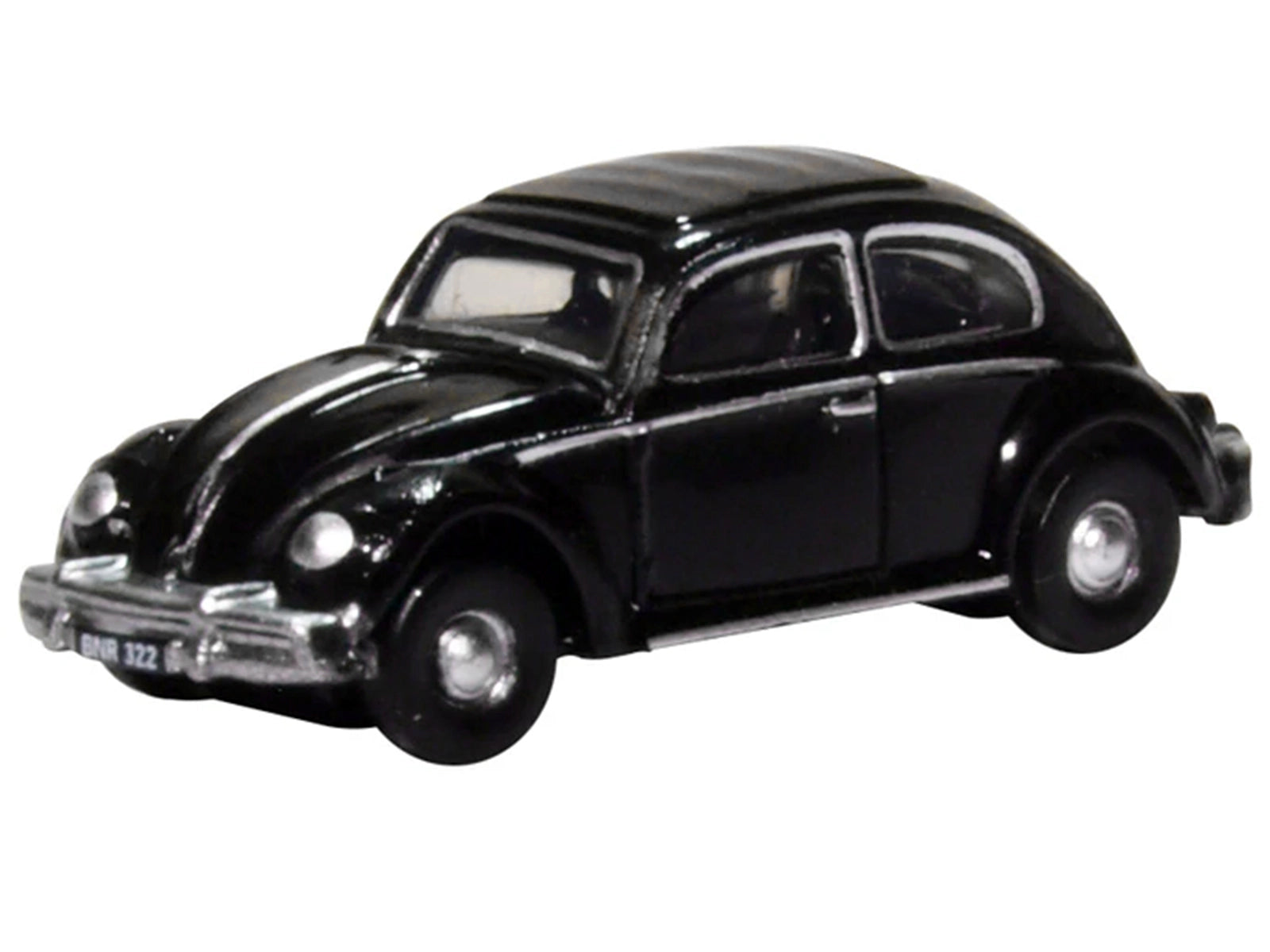 Volkswagen Beetle Black 1/148 (N) Scale Diecast Model Car by Oxford Diecast - image 2