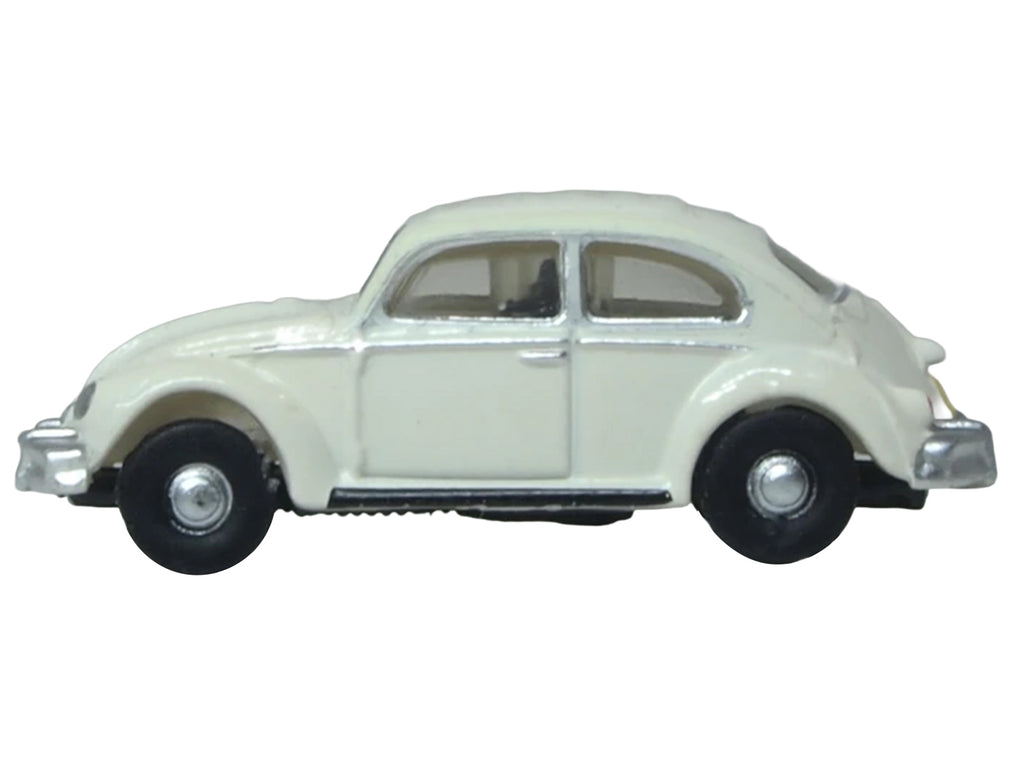Volkswagen Beetle White 1/148 (N) Scale Diecast Model Car by Oxford Diecast - image 2