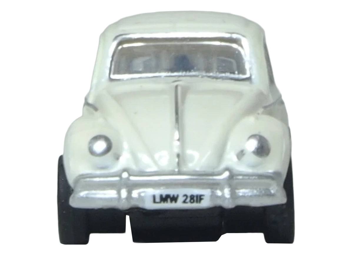 Volkswagen Beetle White 1/148 (N) Scale Diecast Model Car by Oxford Diecast - image 3