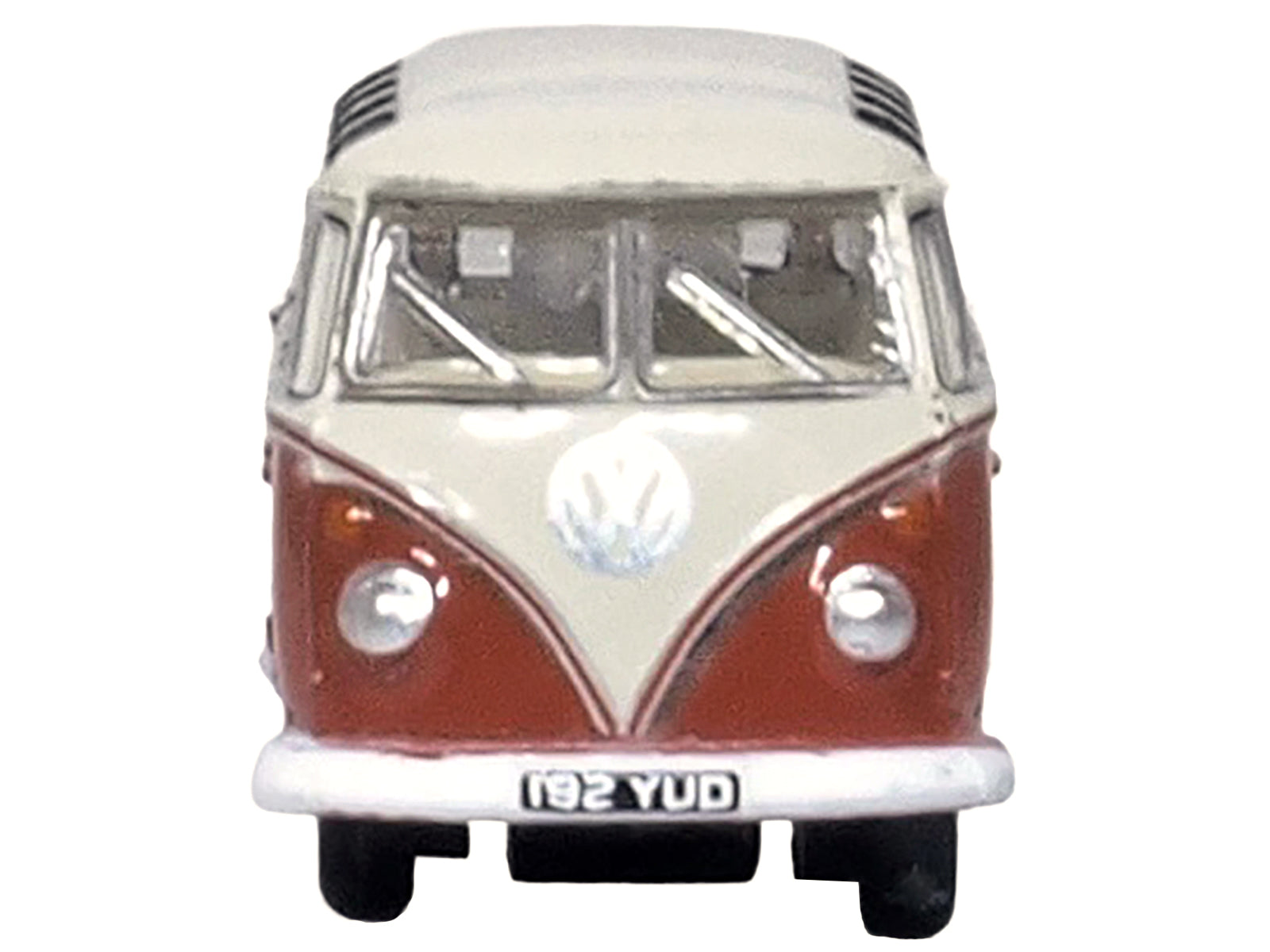 Volkswagen T1 Samba Bus Sealing Wax Red and Gray 1/148 (N) Scale Diecast Model Car by Oxford Diecast - image 4