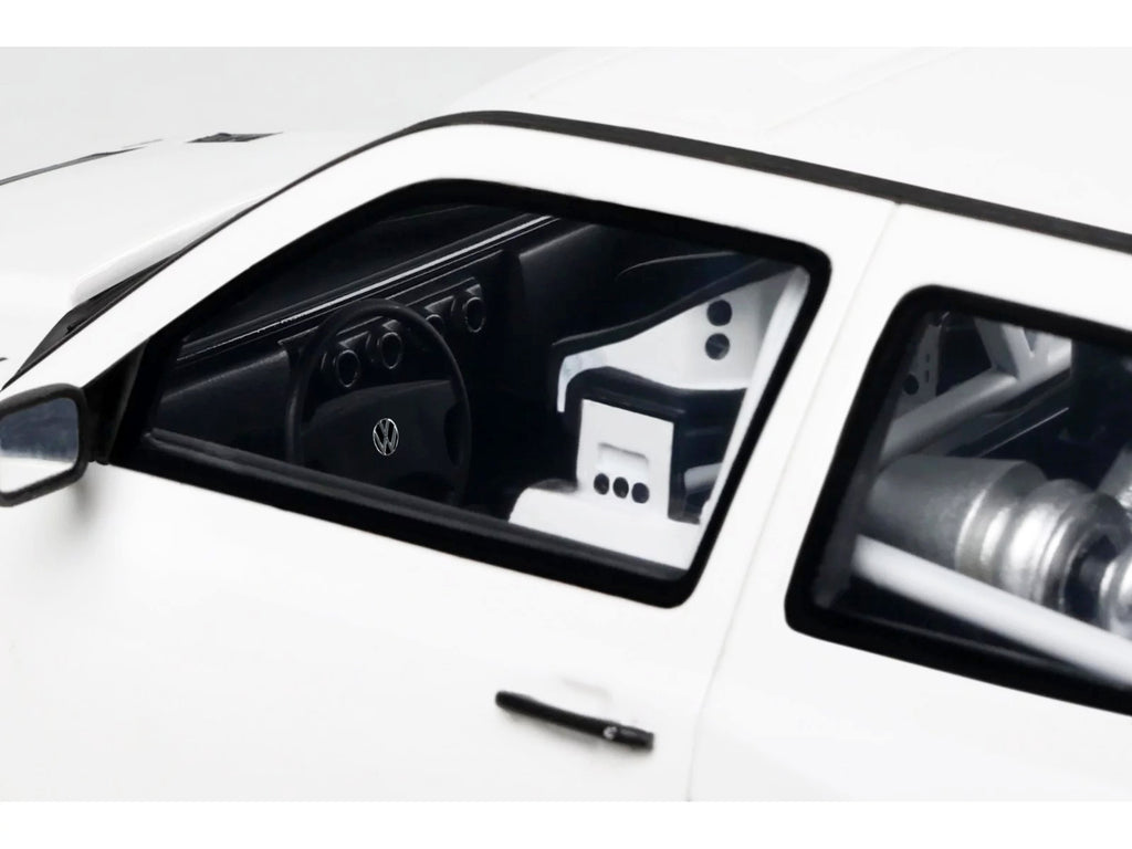 2024 Volkswagen Golf III by Khyzyl Saleem White Limited Edition to 2000 pieces Worldwide 1/18 Model Car by Otto Mobile - image 2