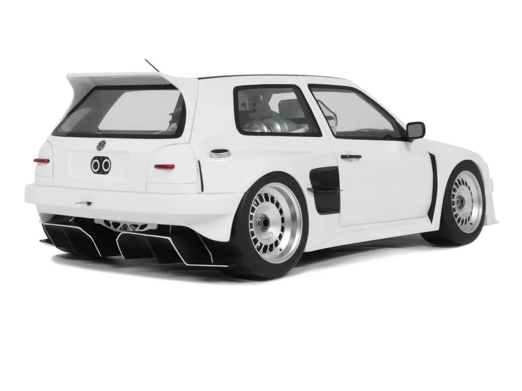 2024 Volkswagen Golf III by Khyzyl Saleem White Limited Edition to 2000 pieces Worldwide 1/18 Model Car by Otto Mobile - image 5
