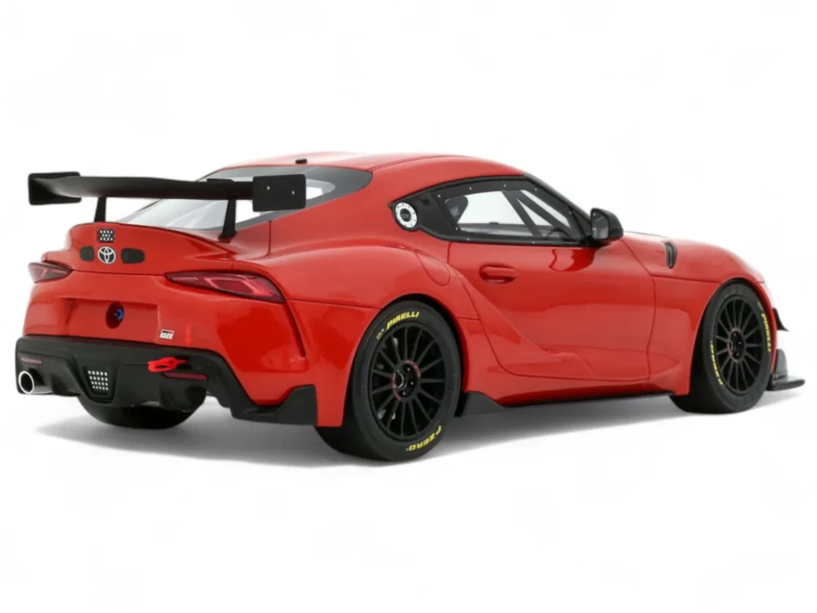 2023 Toyota Supra GT4 100 Edition Plasma Orange Metallic Limited Edition to 999 pieces Worldwide 1/18 Model Car by Otto Mobile - image 5