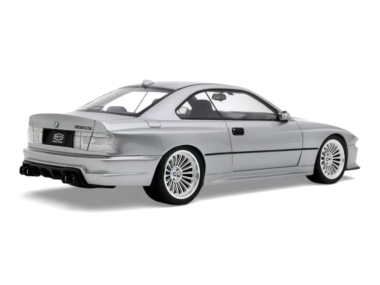 2024 BMW Reyn Speed Shop 858 CSL "Designed by JONSIBAL" Chrome Shadow Metallic Limited Edition to 2000 pieces Worldwide 1/18 Model Car by Otto Mobile