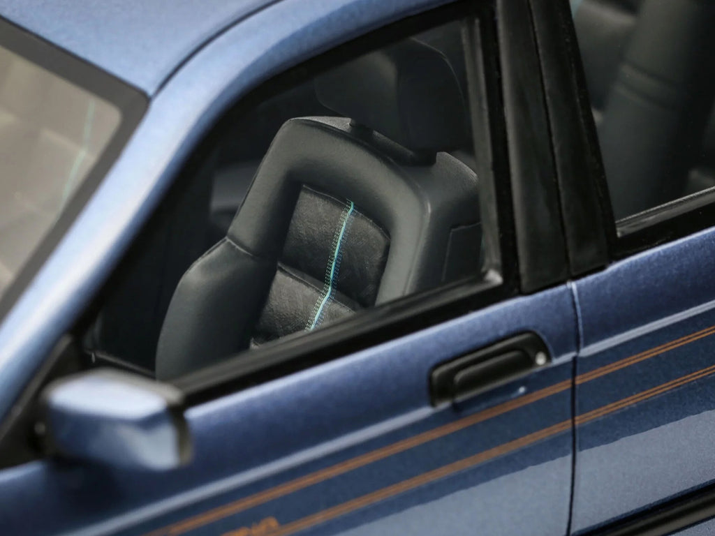 1992 BMW Alpina B6 2.8 Alpina Blue Metallic Limited Edition to 2500 pieces Worldwide 1/18 Model Car by Otto Mobile - image 3