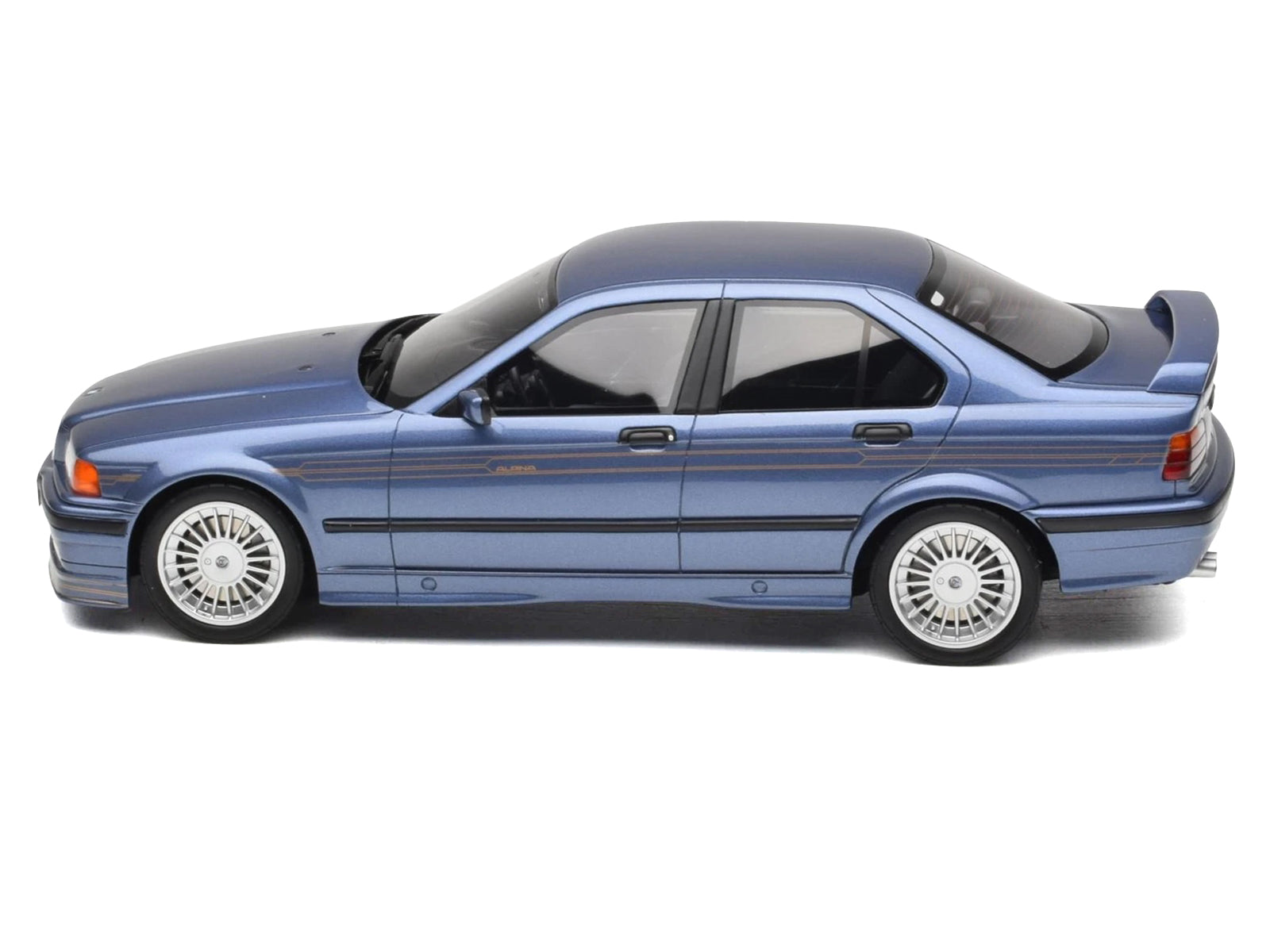 1992 BMW Alpina B6 2.8 Alpina Blue Metallic Limited Edition to 2500 pieces Worldwide 1/18 Model Car by Otto Mobile - image 4