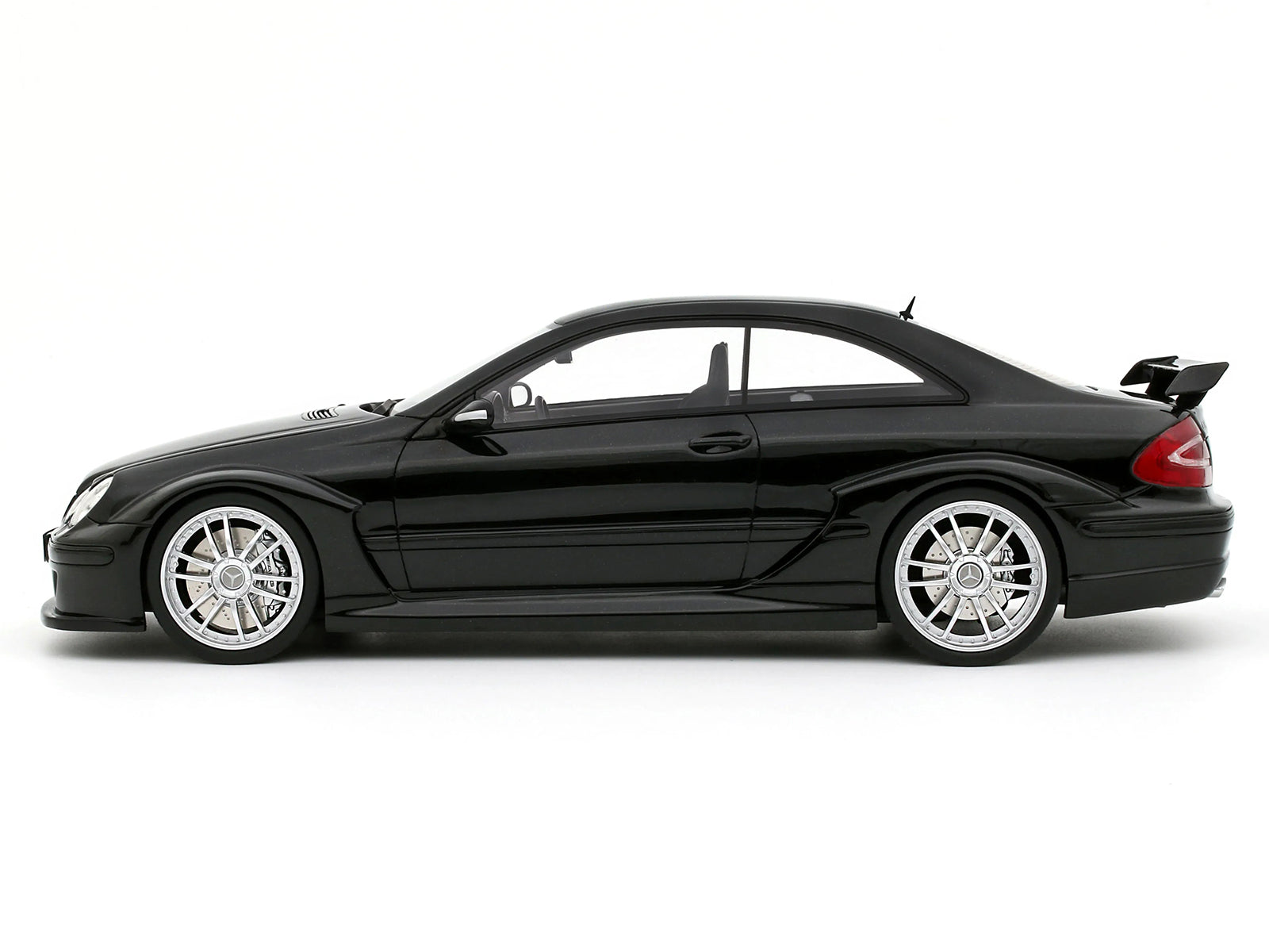 2004 Mercedes-Benz C209 CLK DTM AMG Coupe Obsidian Black Metallic Limited Edition to 999 pieces Worldwide 1/18 Model Car by Otto Mobile - image 4