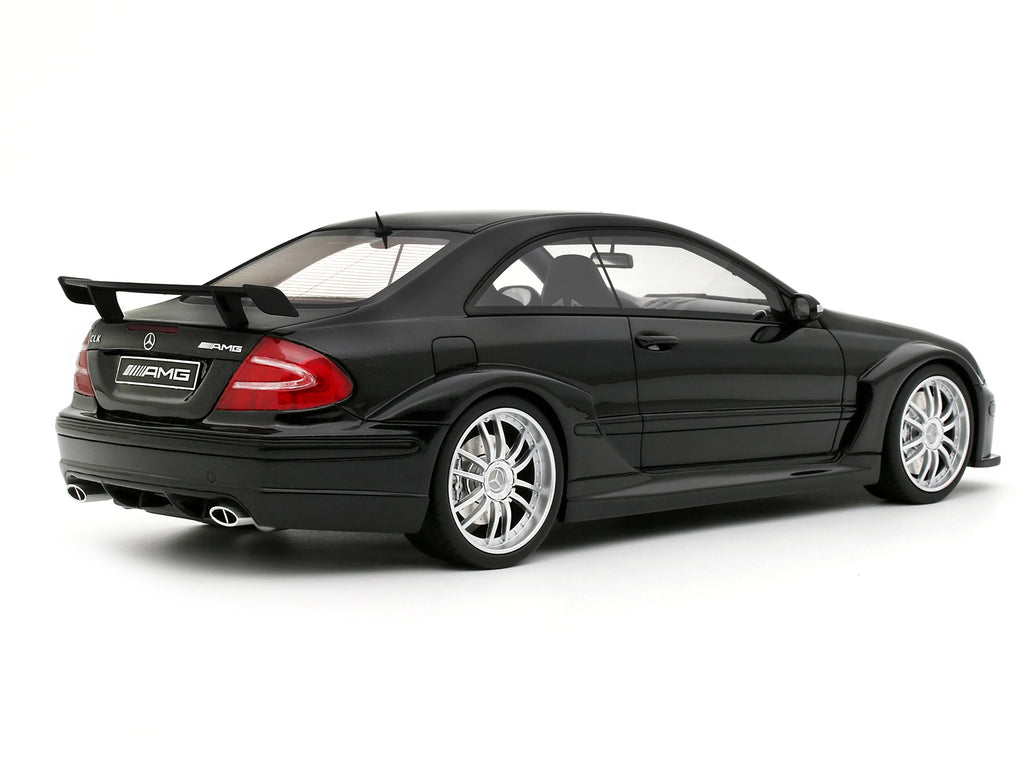 2004 Mercedes-Benz C209 CLK DTM AMG Coupe Obsidian Black Metallic Limited Edition to 999 pieces Worldwide 1/18 Model Car by Otto Mobile - image 5