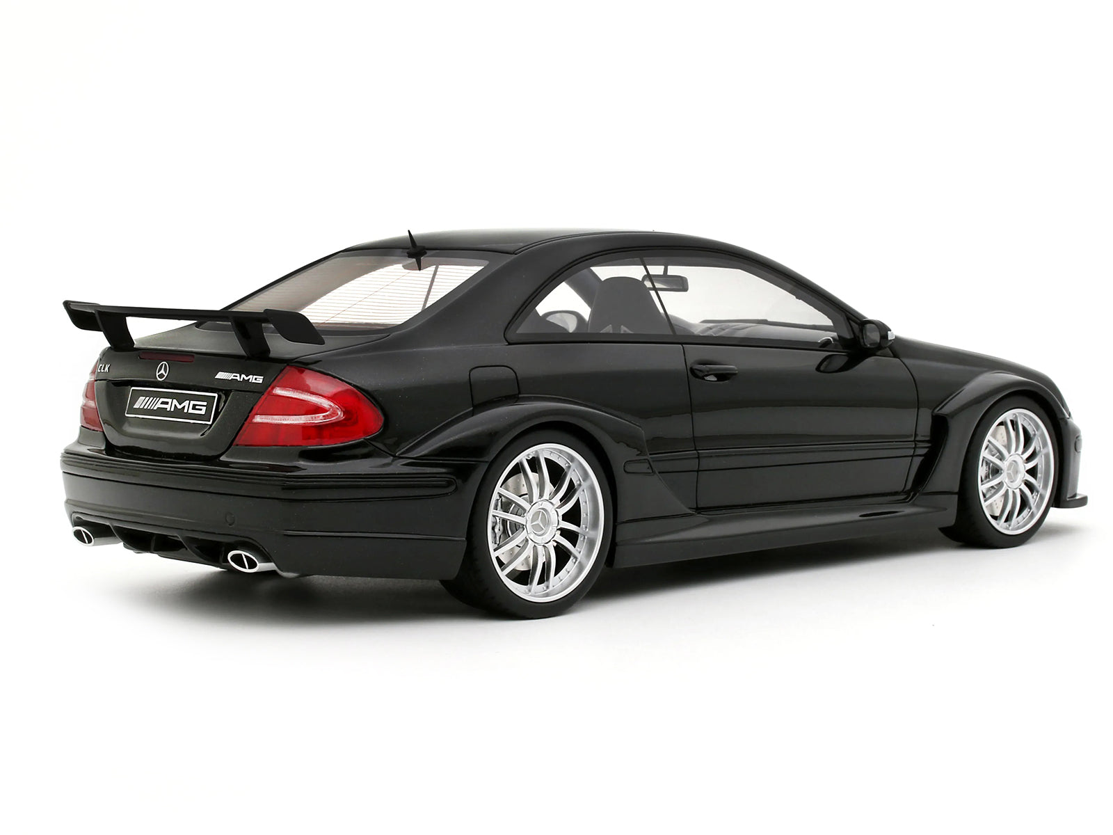 2004 Mercedes-Benz C209 CLK DTM AMG Coupe Obsidian Black Metallic Limited Edition to 999 pieces Worldwide 1/18 Model Car by Otto Mobile - image 5