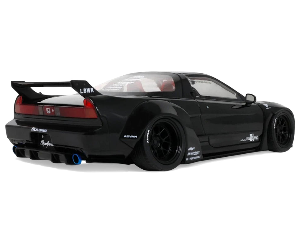 2020 Honda NSX (NA1) LB-Works Black with Red Interior Limited Edition to 2000 pieces Worldwide 1/18 Model Car by Otto Mobile - image 5