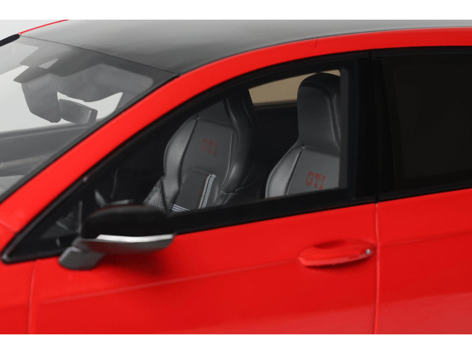 2024 Volkswagen Golf Mk.8 GTi 50th Edition Tornado Red Limited Edition to 999 pieces Worldwide 1/18 Model Car by Otto Mobile - image 2
