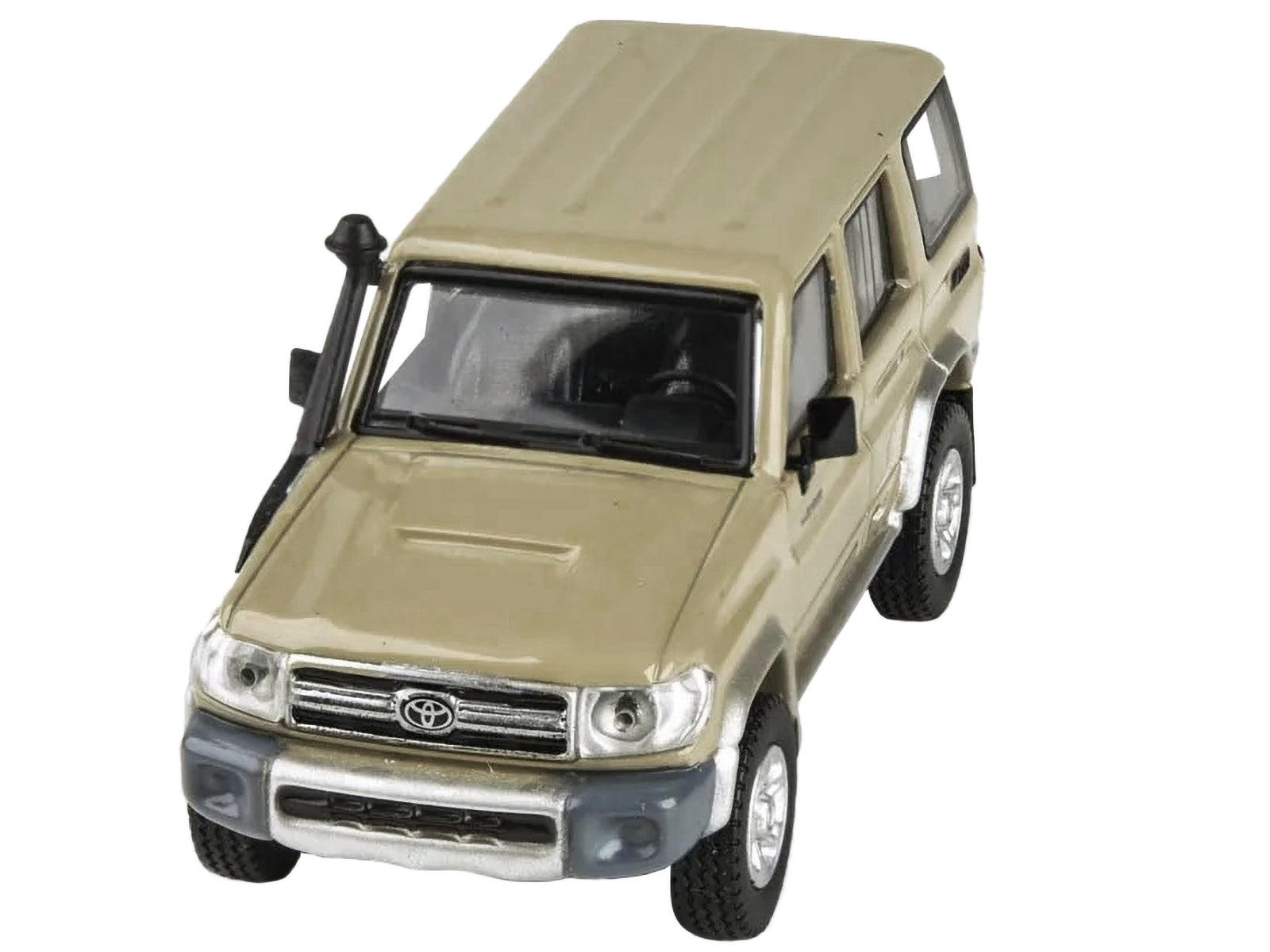 2014 Toyota Land Cruiser 76 Sandy Taupe Tan 1/64 Diecast Model Car by Paragon Models - image 3