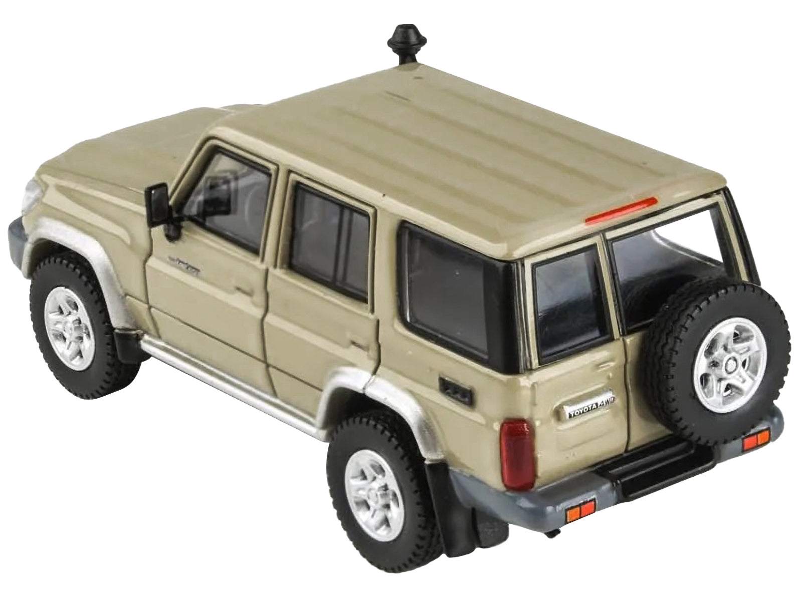 2014 Toyota Land Cruiser 76 Sandy Taupe Tan 1/64 Diecast Model Car by Paragon Models - image 4