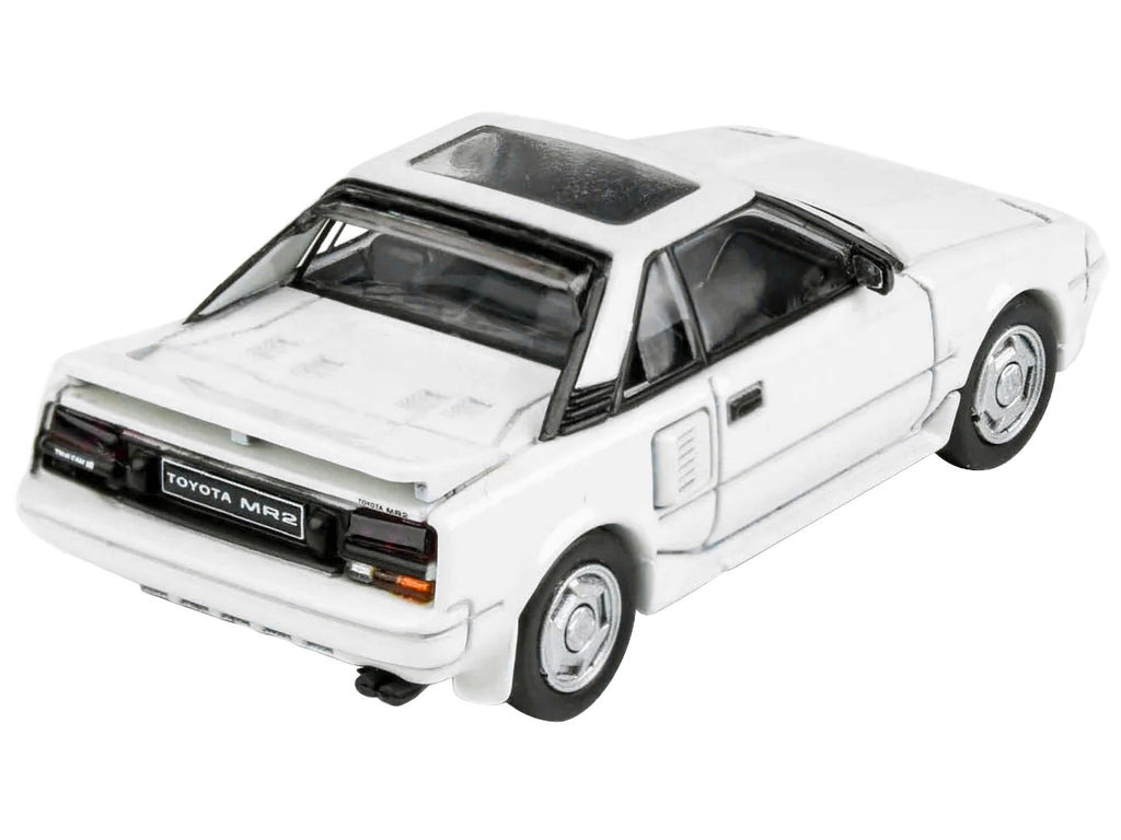 1985 Toyota MR2 MK1 Super White with Sunroof 1/64 Diecast Model Car by Paragon Models - image 3