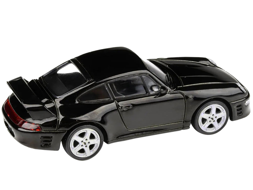 1995 RUF CTR2 Black 1/64 Diecast Model Car by Paragon - image 2