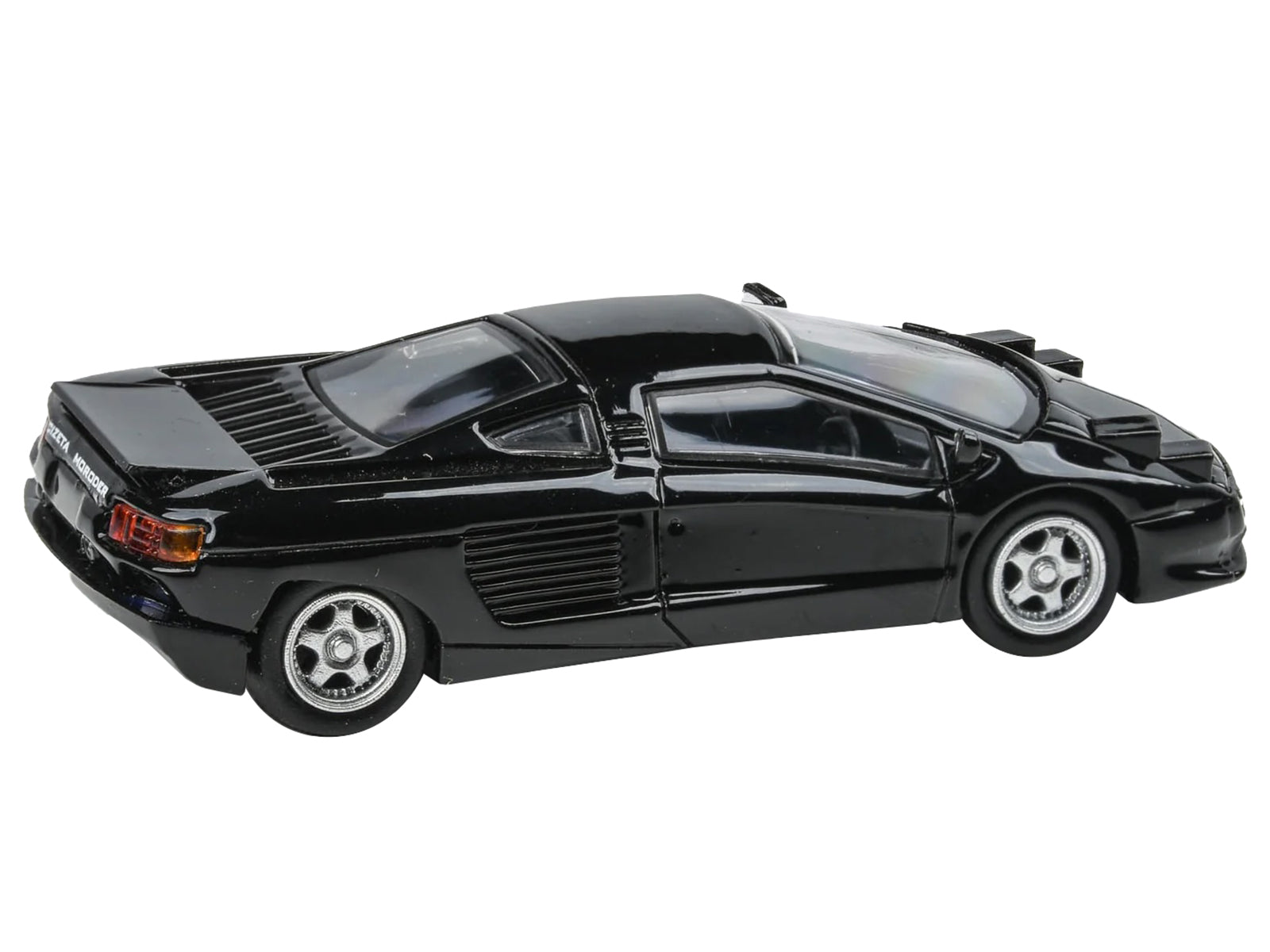 1991 Cizeta V16T Black 1/64 Diecast Model Car by Paragon Models - image 3