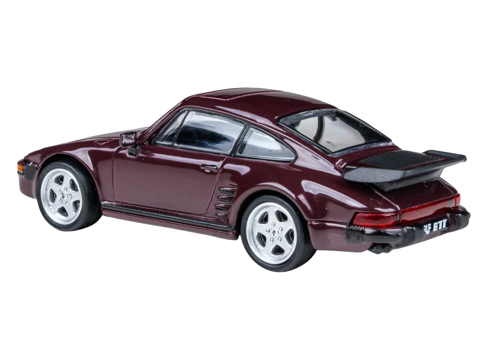 1986 RUF BTR Slantnose Ruby Red Metallic 1/64 Diecast Model Car by Paragon Models - image 3