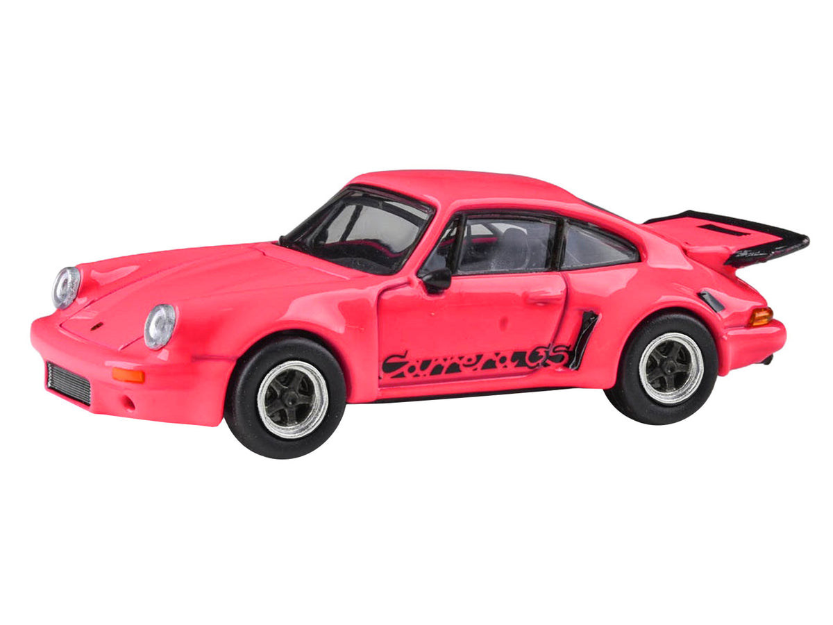 1974 Porsche 911 Carrera RSR 3.0 Fuchsia with Black Stripes 1/64 Diecast Model Car by Paragon Models - image 2