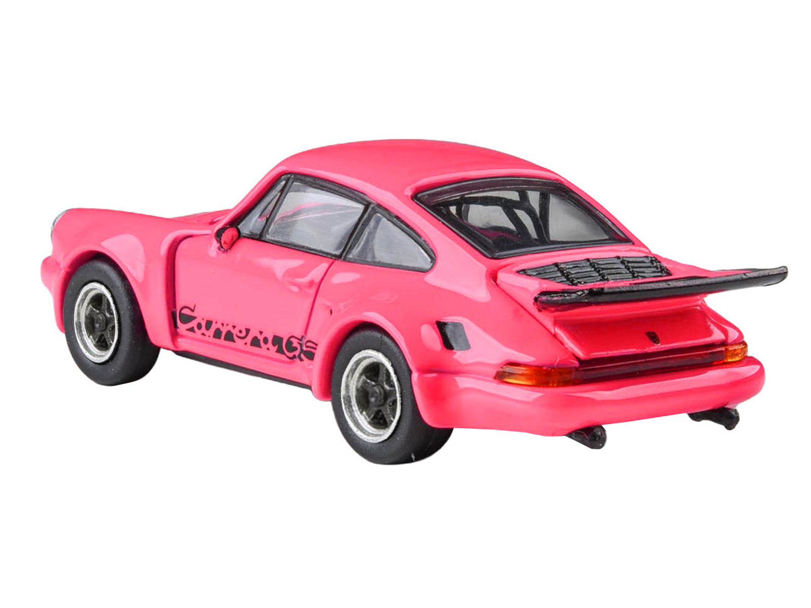 1974 Porsche 911 Carrera RSR 3.0 Fuchsia with Black Stripes 1/64 Diecast Model Car by Paragon Models - image 4