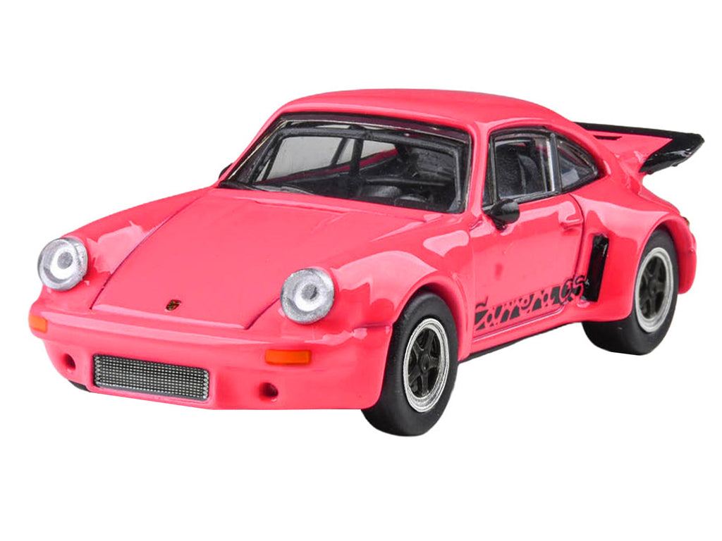 1974 Porsche 911 Carrera RSR 3.0 Fuchsia with Black Stripes 1/64 Diecast Model Car by Paragon Models - image 5