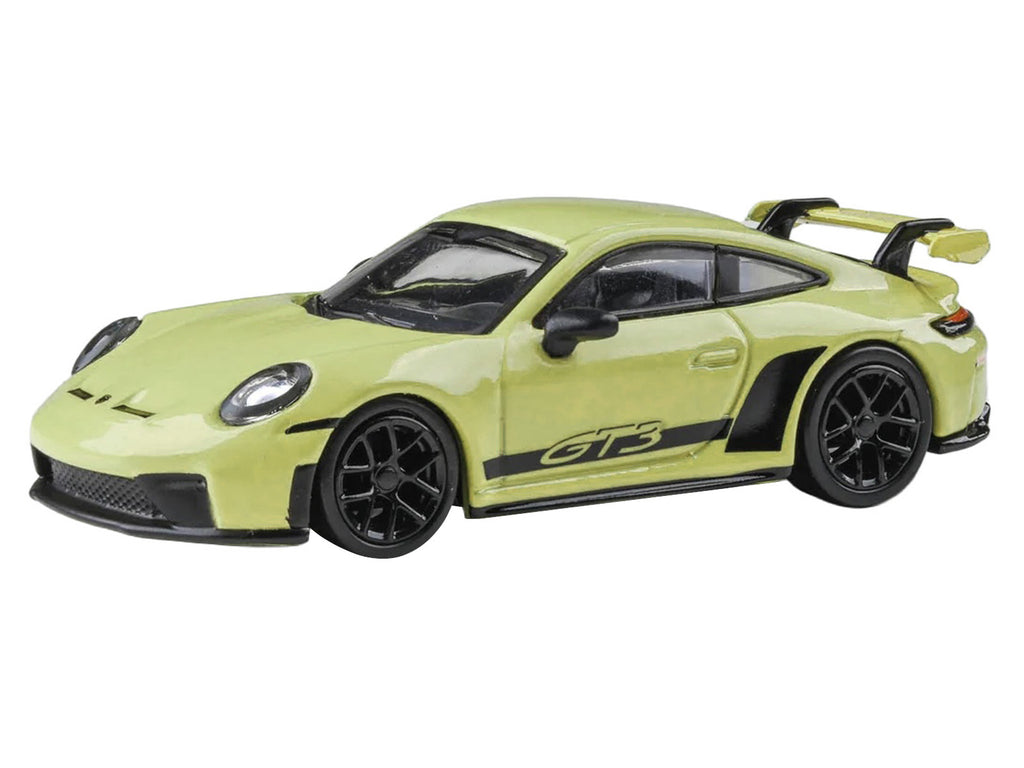 2025 Porsche 911 GT3 (992.2) Cartagena Yellow with Black Stripes 1/64 Diecast Model Car by Paragon Models - image 2