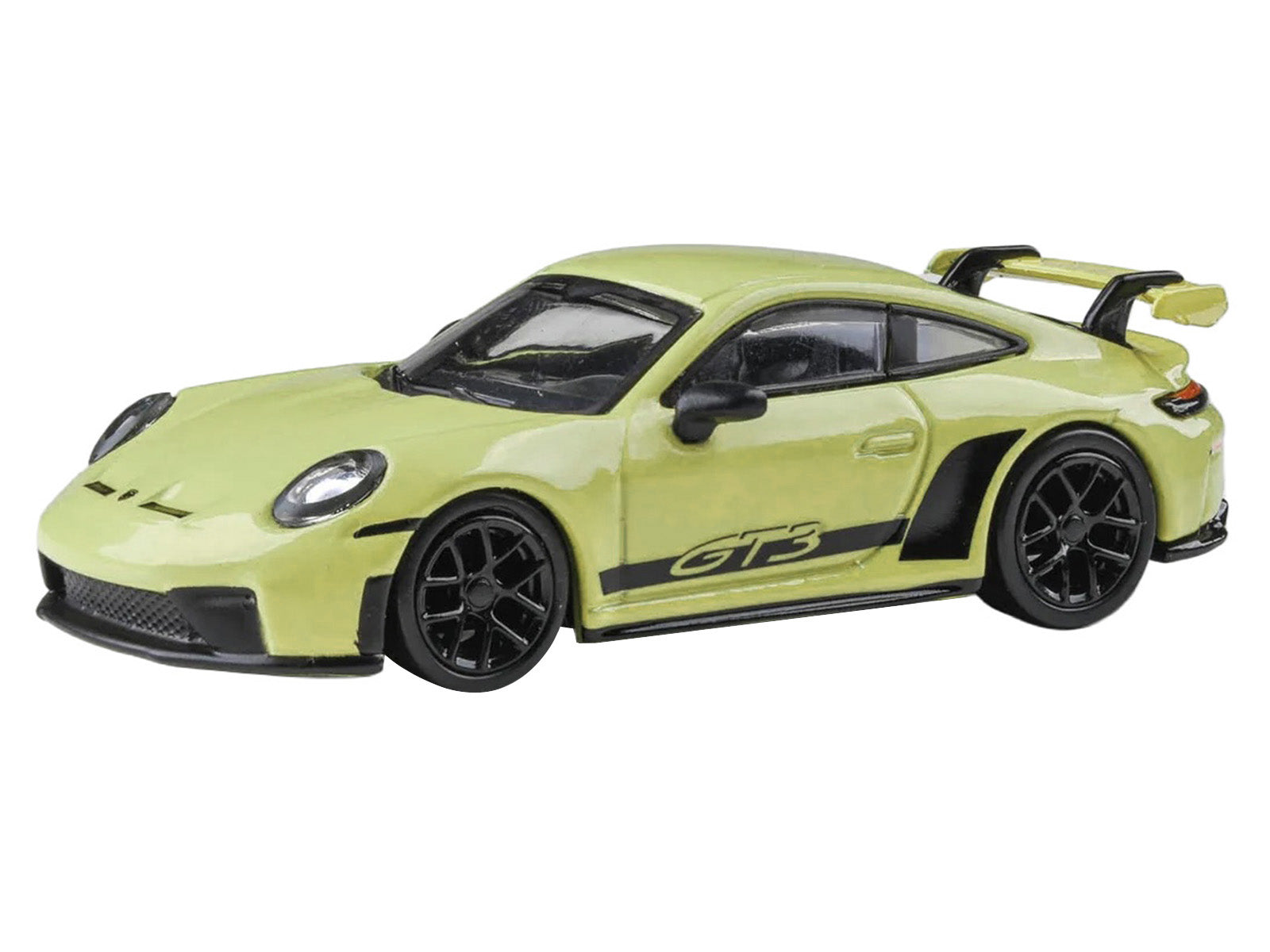 2025 Porsche 911 GT3 (992.2) Cartagena Yellow with Black Stripes 1/64 Diecast Model Car by Paragon Models - image 2