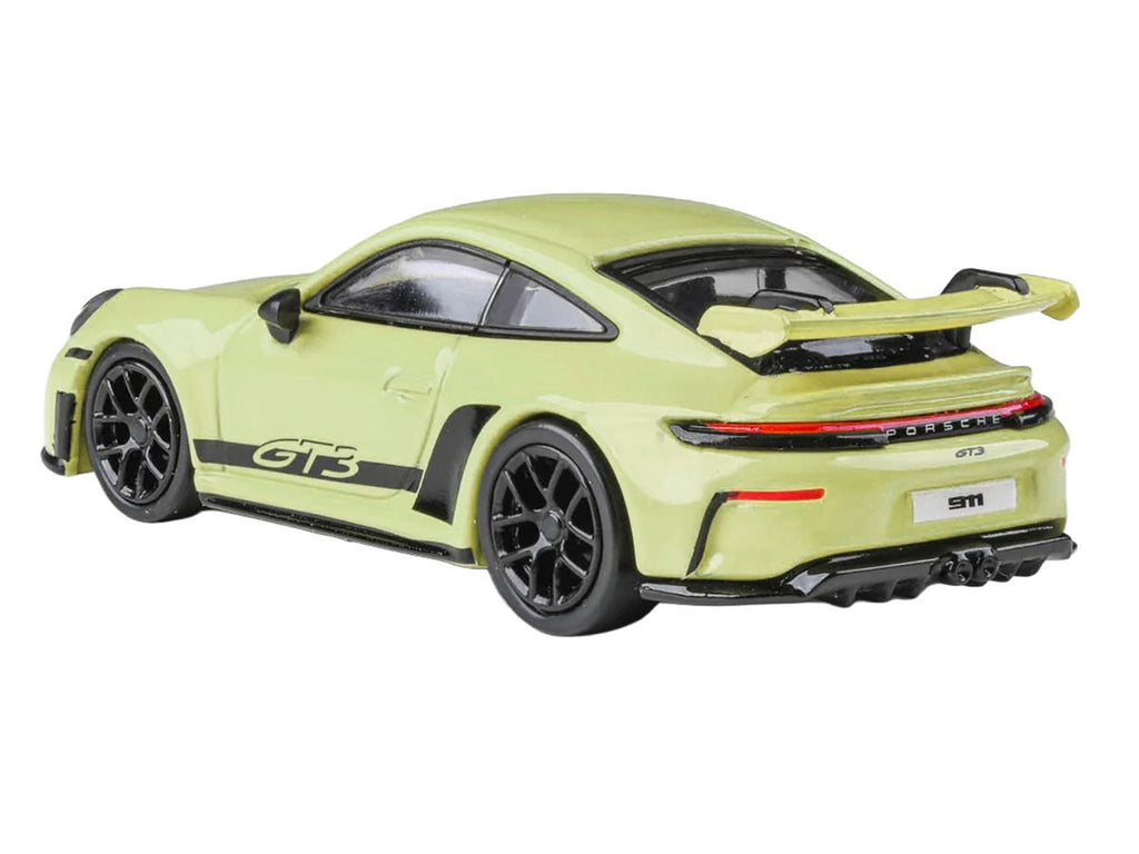2025 Porsche 911 GT3 (992.2) Cartagena Yellow with Black Stripes 1/64 Diecast Model Car by Paragon Models - image 4