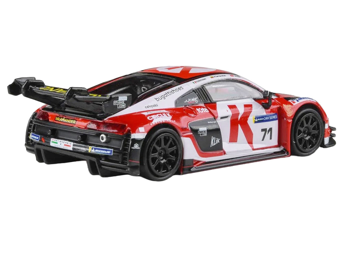 Audi R8 LMS GT3 EVO II #71 Arunas Geciauskas - Nicola Michelon - Tim Muller "Juta Racing" "12 Hours of Misano" (2025) 1/64 Diecast Model Car by Paragon Models - image 3