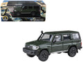 2014 Toyota Land Cruiser LC 76 Military Green 1/64 Diecast Model Car by Paragon Models
