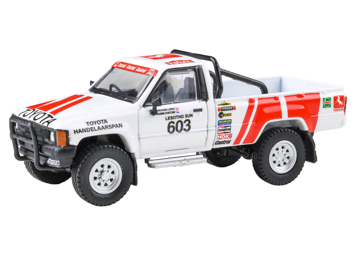 Toyota Hilux Pickup Truck #603 Kassie Coetzee - Richard Leeke Winner "Roof of Africa" (1993) 1/64 Diecast Model Car by Paragon Models