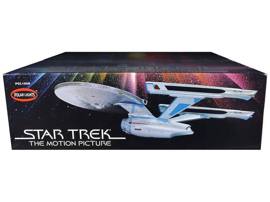 Skill 2 Model Kit U.S.S. Enterprise NCC-1701 Refit Spaceship "Star Trek: The Motion Picture" (1979) Movie 1/350 Scale Model by Polar Lights - image 2