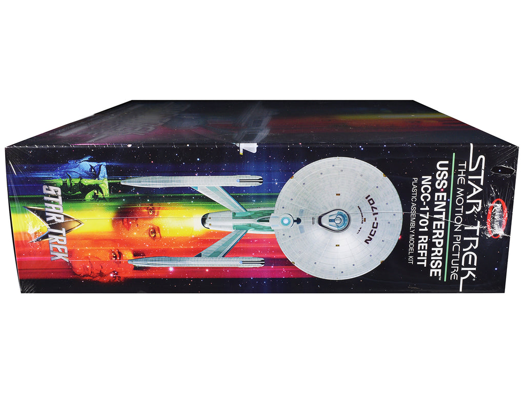 Skill 2 Model Kit U.S.S. Enterprise NCC-1701 Refit Spaceship "Star Trek: The Motion Picture" (1979) Movie 1/350 Scale Model by Polar Lights - image 3