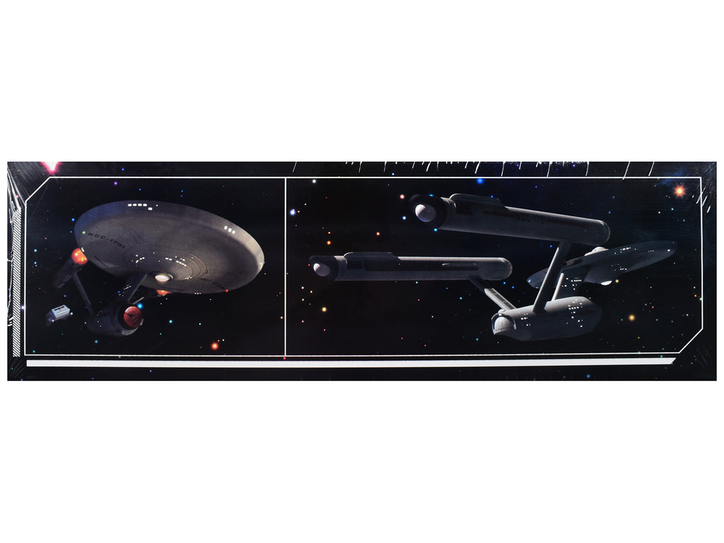 Skill 2 Model Kit U.S.S. Enterprise NCC-1701 60th Anniversary Edition "Star Trek: The Original Series" (1966-1969) TV Series Limited Edition to 1701 pieces Worldwide 1/350 Scale Model by Polar Lights - image 3