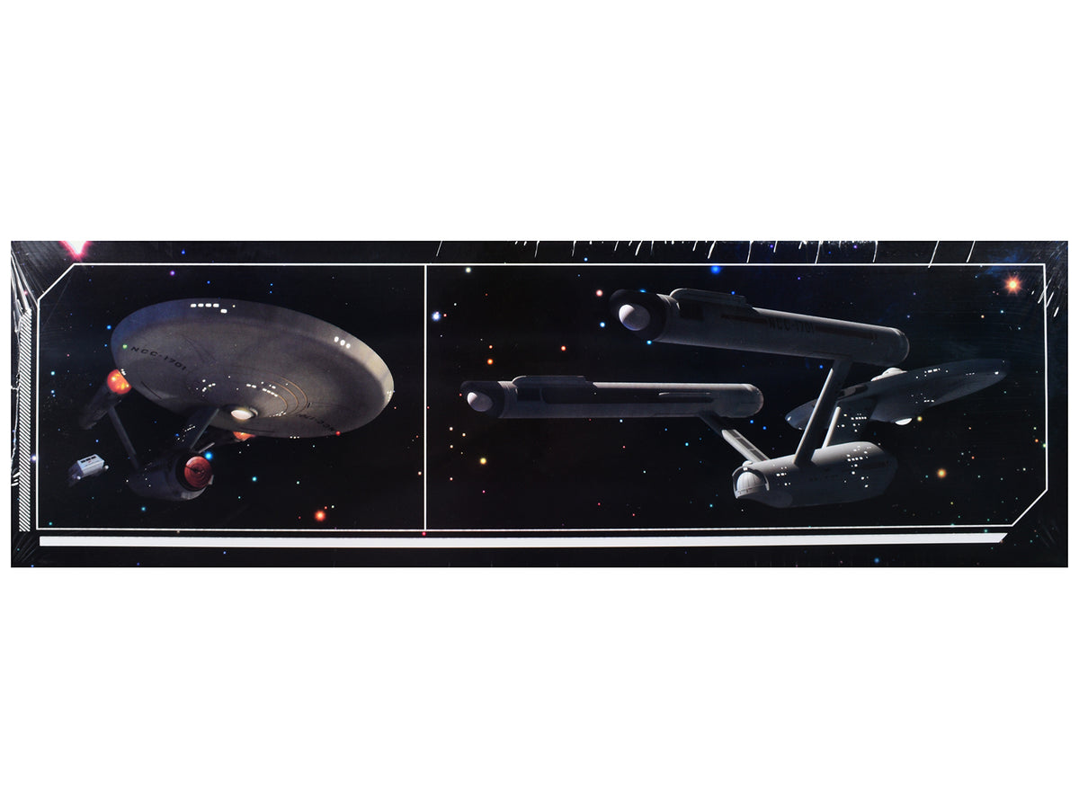 Skill 2 Model Kit U.S.S. Enterprise NCC-1701 60th Anniversary Edition "Star Trek: The Original Series" (1966-1969) TV Series Limited Edition to 1701 pieces Worldwide 1/350 Scale Model by Polar Lights - image 3