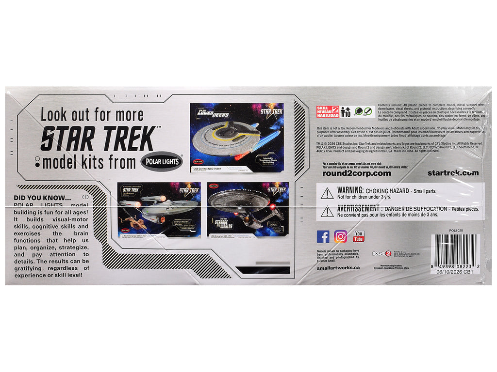Skill 2 Model Kit Romulan Warfleet Dual Pack "Star Trek: The Original Series" (1966-1969) TV Series 1/1000 Scale Model by Polar Lights - image 3