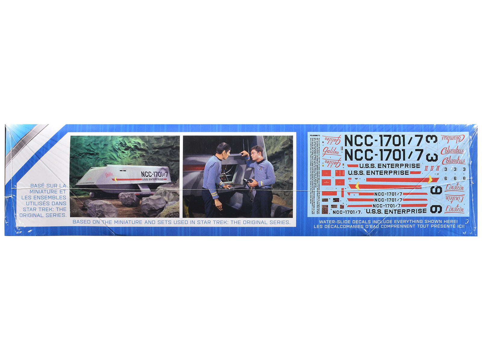Skill 2 Model Kit Galileo Shuttlecraft "Star Trek: The Original Series" (1966-1968) TV Series 1/32 Scale Model by Polar Lights - image 2