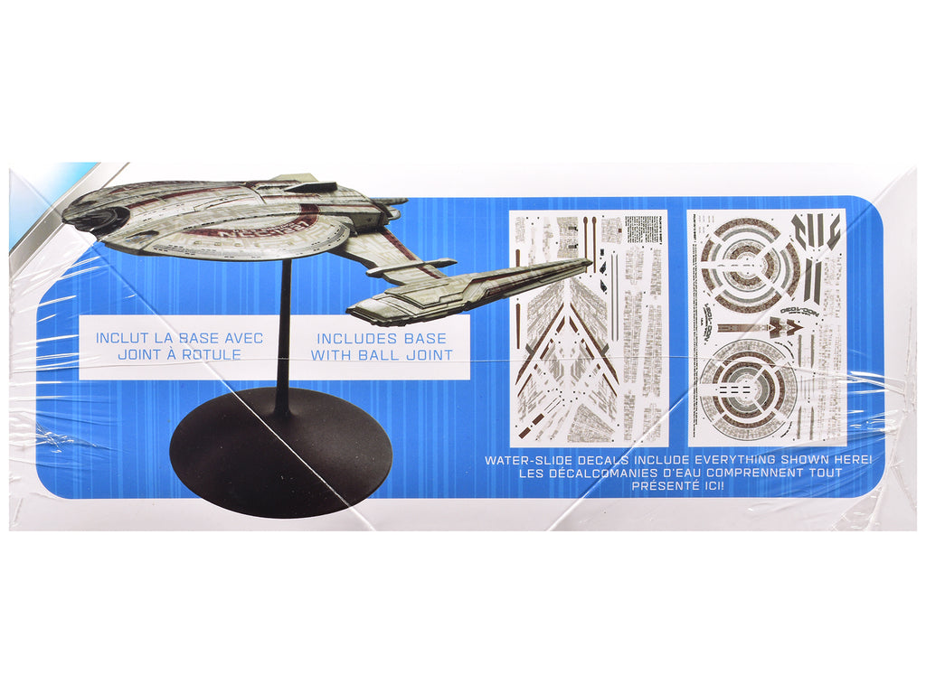 Skill 2 Snap Model Kit U.S.S. Shenzhou NCC-1227 Spacecraft "Star Trek: Discovery" (2017-2024) TV Series 1/2500 Scale Model by Polar Lights - image 2