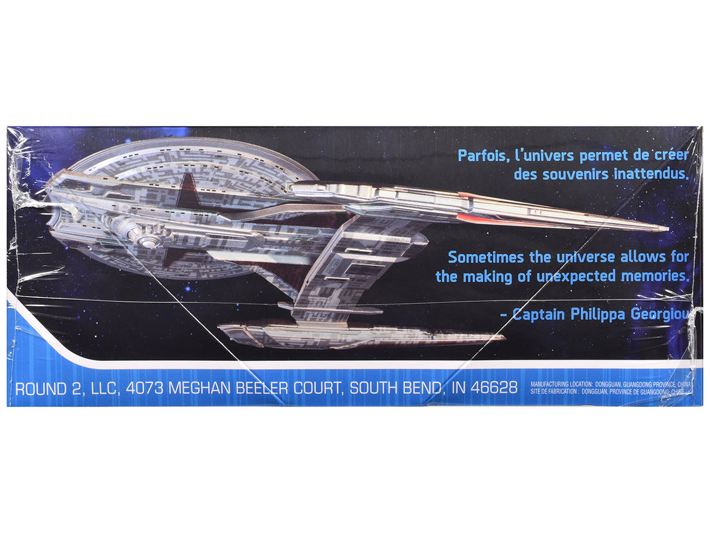 Skill 2 Snap Model Kit U.S.S. Shenzhou NCC-1227 Spacecraft "Star Trek: Discovery" (2017-2024) TV Series 1/2500 Scale Model by Polar Lights - image 3