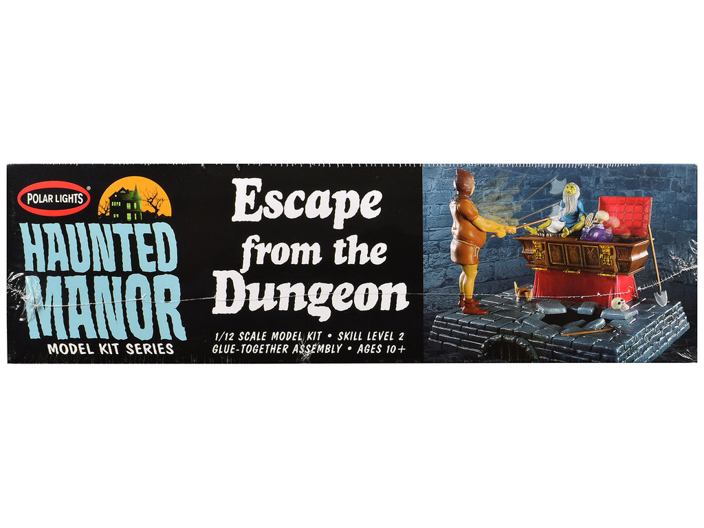 Skill 2 Model Kit Haunted Manor "Escape from the Dungeon" Diorama Set 1/12 Scale Model by Polar Lights - image 2