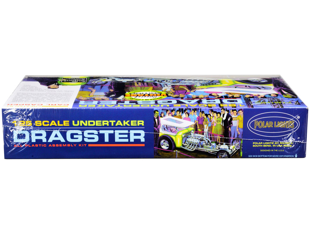 Skill 2 Model Kit Undertaker Dragster by Carl Casper 1/25 Scale Model by Polar Lights - image 2