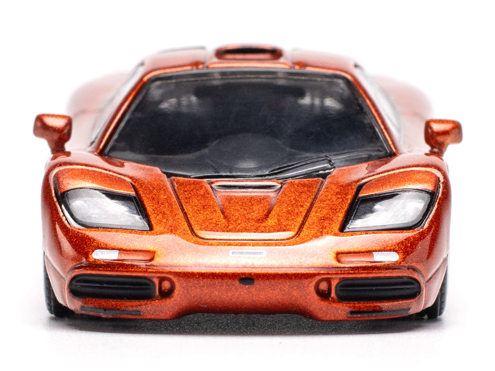 McLaren F1 Orange Metallic 1/64 Diecast Model Car by Pop Race - image 5