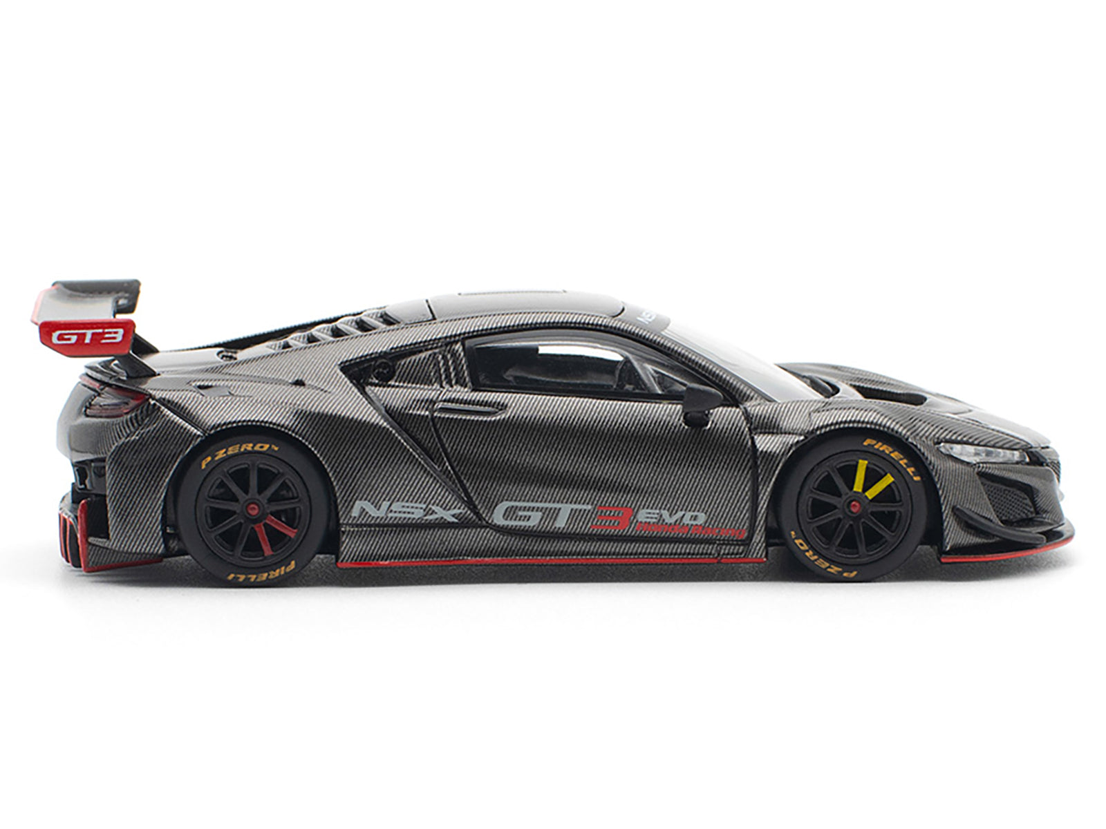 Honda NSX GT3 EVO22 Carbon Edition 1/64 Diecast Model Car by Pop Race - image 2